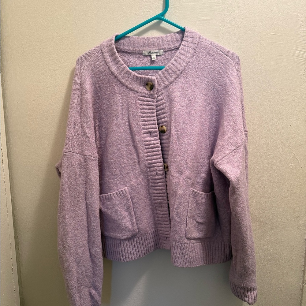 Madewell Lavender Cardigan 💜